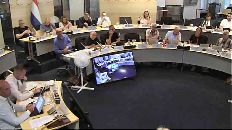 Laatste gemeenteraadsvergadering voor de zomervakantie