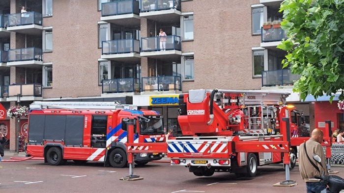 Woningbrand Betje Wolffplein in Hoorn