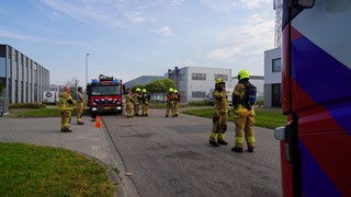 Brand bij accubedrijf in Zwaag_______