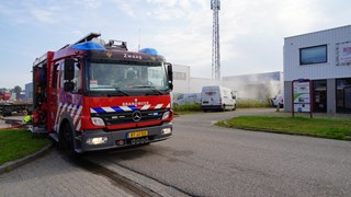 Brand bij accubedrijf in Zwaag______