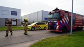 Brand bij accubedrijf in Zwaag_