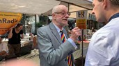 Hendric van Doorn op de Kunst- en Cultuurmarkt